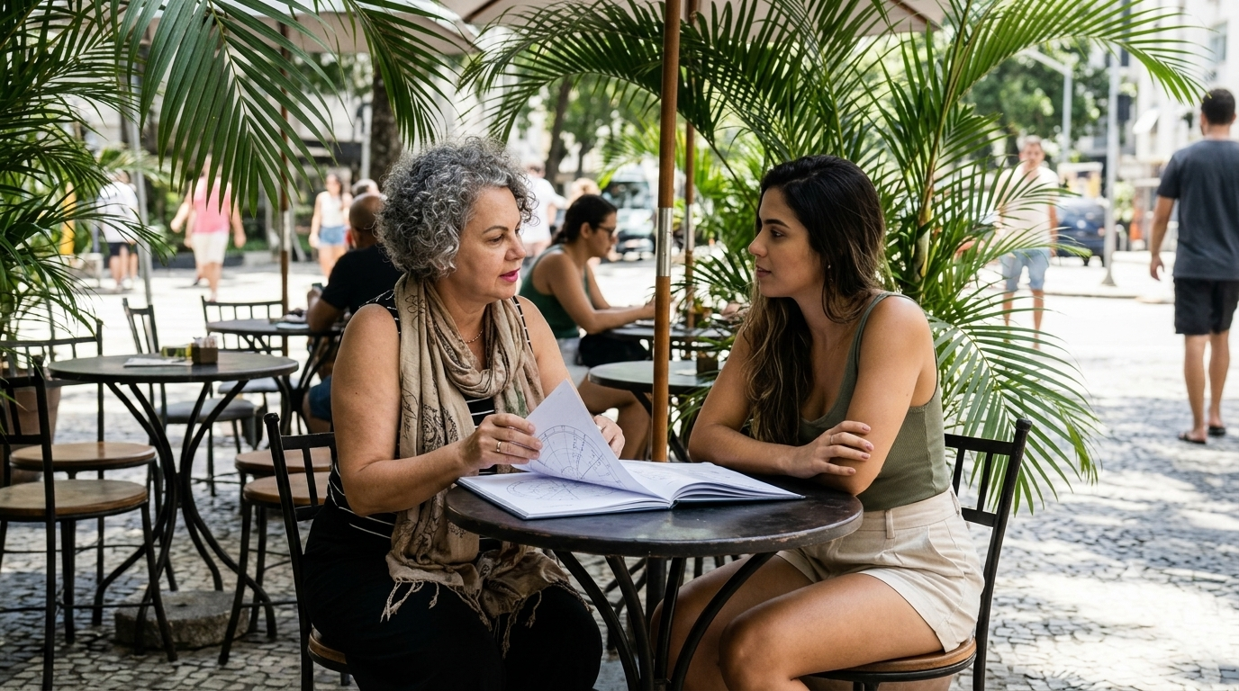 Consulta de Camila Rocha com Dona Lúcia