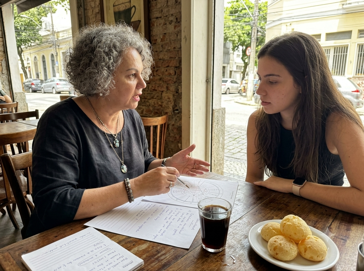 Consulta de Mariana Castro com Dona Lúcia