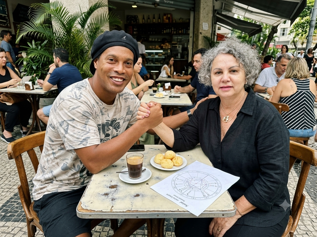 Consulta de Ronaldinho Gaúcho com Dona Lúcia