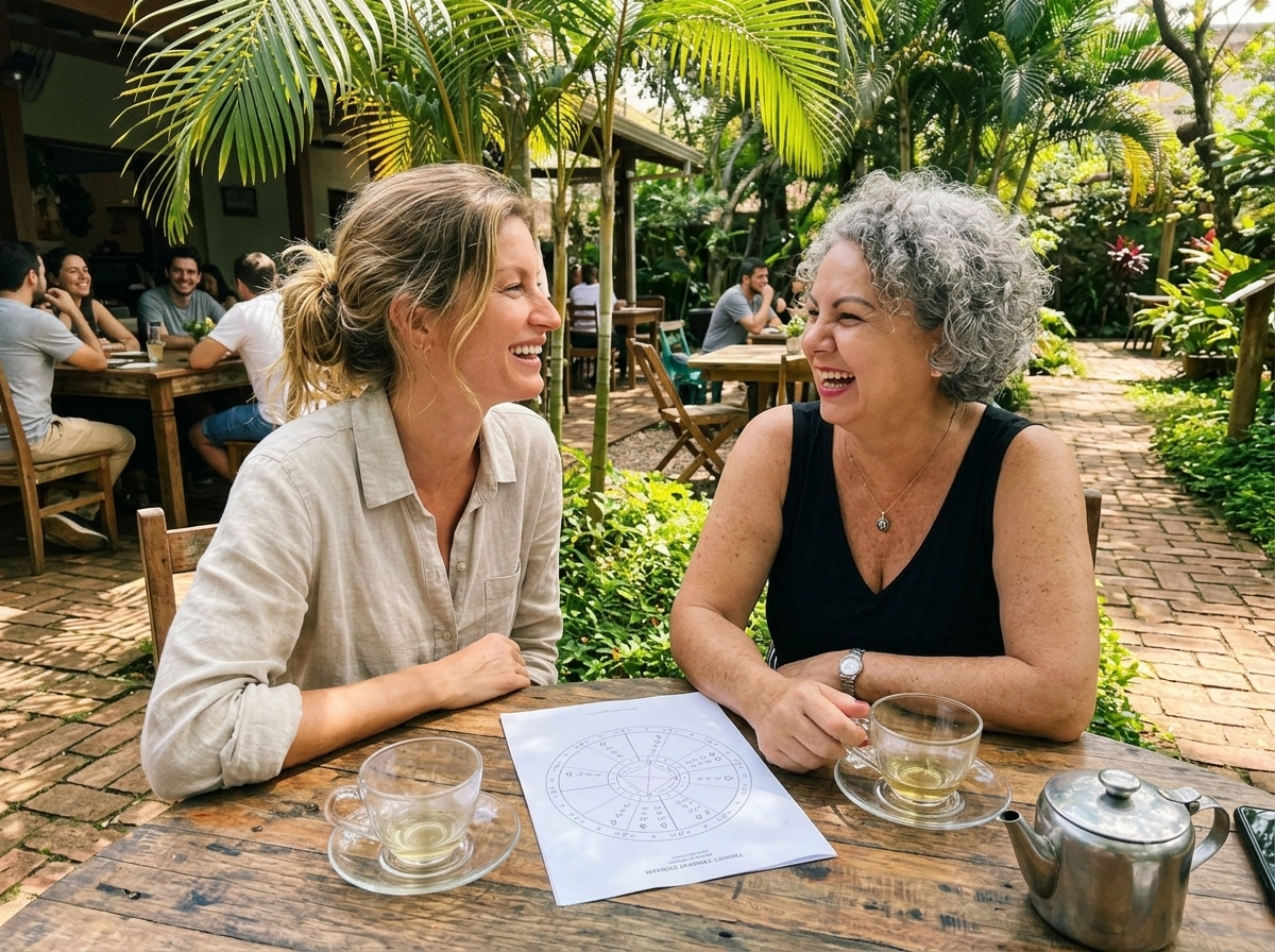 Consulta de Gisele Bündchen com Dona Lúcia