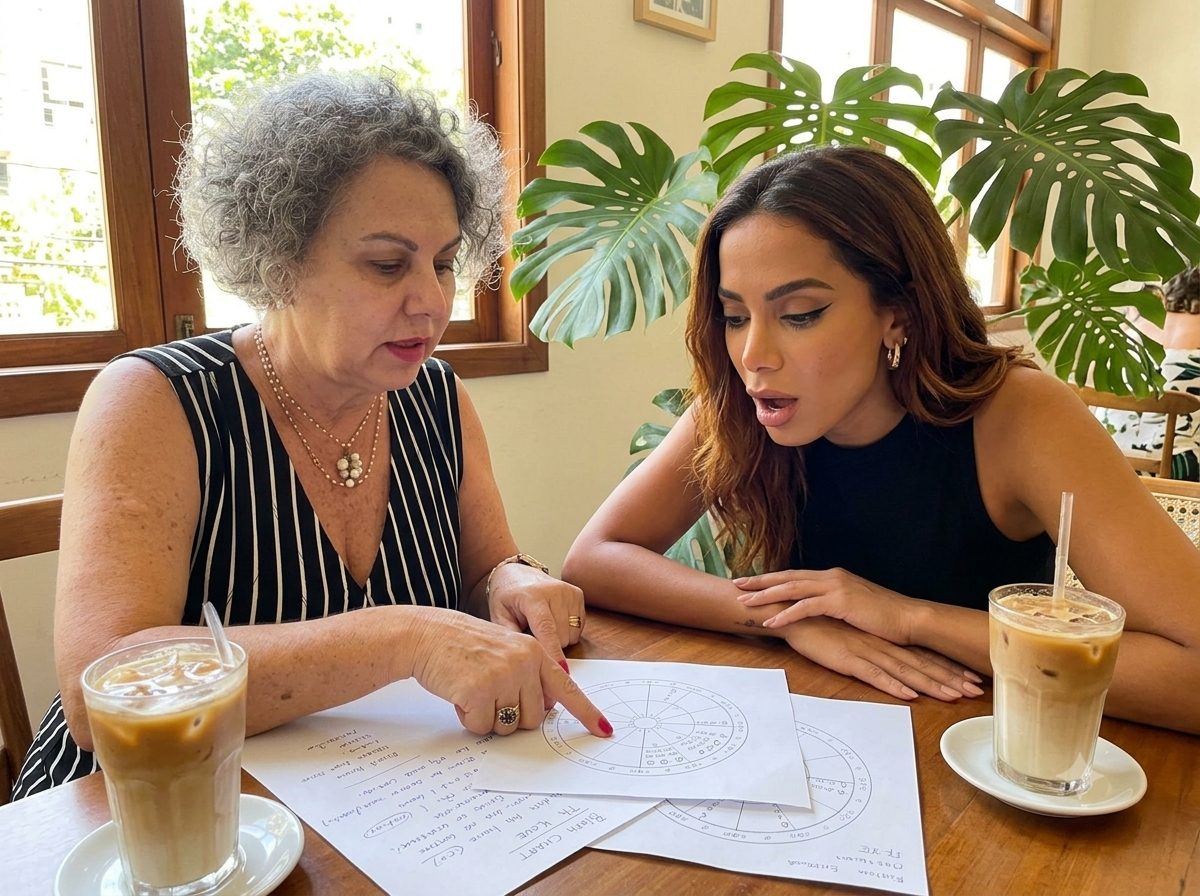 Consulta de Anitta com Dona Lúcia